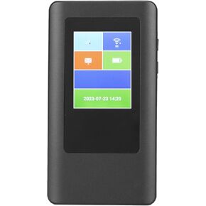 5G Mobile Hotspot, 5G Mobile Router with SIM Card Slot, Unlocked Portable Device for Travel 5G Modem Router Dual Band 2.4G 5.8G Connects Up to 16 Devices