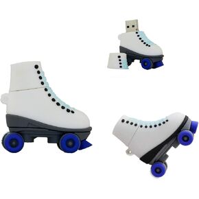محرك أقراص فلاش USB 16 غيغابايت - التزلج على الجليد USB محرك أقراص - التزلج على التزلج على التزلج (الزلاجات الدوارة)