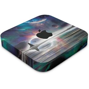 الجلد متوافق مع Apple Mac Mini M2 (2023) - الأفق الفضائي - غطاء ملصق واقي فينيل 3M Premium 3M - يسهل تطبيقه | مصنوع في الولايات المتحدة الأمريكية من قبل Mayyskins