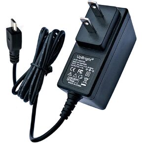 UpBright 5V 1.5A Micro USB AC/DC Adapter Compatible with Theradome LH80 Pro LH80Pro LH40 Evo LH40Evo Laser Hair Loss Growth Helmet TD-ACADUSB-G6 TDACADUSBG6 5VDC 5.0V Power Supply Cord Battery Charger