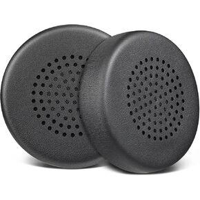 SOULWIT Earpads Replacement for EAGLEND EH01 On-Ear Headphones, Ear Pads Cushions with Softer Protein Leather, Noise Isolation Foam - Black