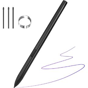 Galaxy S23 Ultra Stylus Pen Precision and Magnetic EMR Stylus Compatible with Galaxy S22 S23 S24 Ultra Lenovo 500e Chromebook Kindle Scribe Pen with 4096 Pressure Level Sensitivity & Palm Rejection