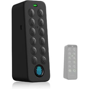 Silicone Case for SwitchBot Smart Keypad Touch Compatible with SwitchBot Smart Keypad (Black)