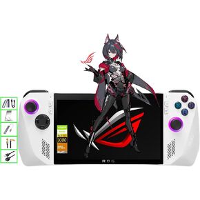 ASUS ROG Ally Handheld Gaming PC | 7" 120Hz FHD Touchscreen Gamer Laptop | 16GB LPDDR5 RAM | 2TB SSD & 128GB Portable SSD | AMD Ryzen Z1 Extreme | Wi-Fi | Ultra Light | Windows 11 | LE Bundle