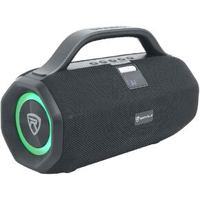 Rockville SONIC-50L Portable Bluetooth Speaker, 50W Stereo Sound, LED Lights, IPX5 Water-Resistant, 24-Hour Battery, TWS Pairing, AUX/USB/Mic Inputs, Perfect for Parties, Outdoors, and Home Use