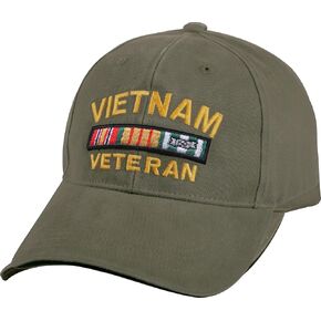 Rothco Vintage Vietnam Vet Low Profile Cap, Olive Drab