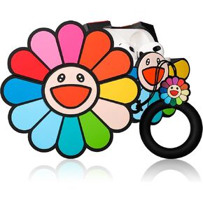 Mulafnxal Case for Airpods 3 3rd Generation Cute Soft Silicone 3D Funny Fun Character for Air pod 3 (2021) Cover Aesthetic Fashion Design Cartoon Cases (Sun Flower)