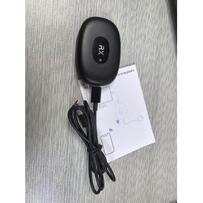 Wirelesss HDMI Display Dongle Adapter, 2K@60Hz Streaming Media Video/Audio/File HDMI Wireless Extender Receiver 100FT for Laptop, PC, iPhone, iPad, Tablet, Mac, Android, Window to TV/Projector/Monitor