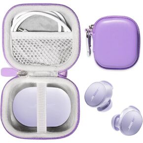 CaseSack Case for Bose New QuietComfort True Wireless Noise Cancelling Earbuds (Purple)