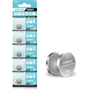 TXY CR927 Lithium 3V Battery (Pack of 5)