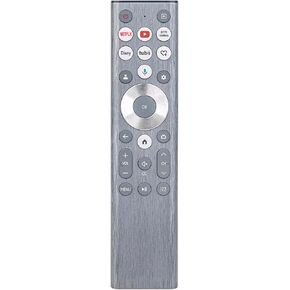 Replacement Voice Remote Control ERF6A80 Compatible with Hisense Mini-LED ULED U6 U6N U7 U7N U8 U8N Series 4K UHD Google Smart TV 2023 2024 55U8N 65U8N 75U8N 85U8N 100U8N 55U7N 65U7N 55U6N 65U6N 75U6N