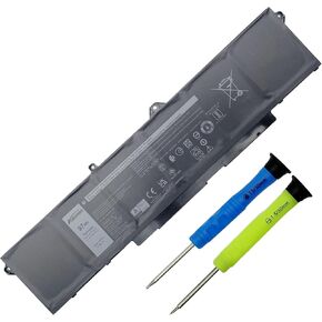 9JRV0 97Wh Laptop Battery Replacement for Dell Precision 3581 3571 3561 Latitude 5531 5521 Alienware m18 R1 R2 Series Alienware m17 R5 AMD Series 11.25V