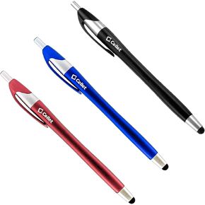 Tablet Stylus and Pen Combo for iPads, 2 in 1 Stylus Compatible for Apple iPad, Pro, Air, Mini, iPhones, Samsung Galaxy Smartphones and Tablets