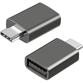 USB-C to USB Adapter,USB C to USB A Adapter 2pcs,USBC to USB Adapter High-Speed Data Transfer,USB-C Male to USB 3.0 Female Adapter for USB & Type C Port Series Smarts&Devices.