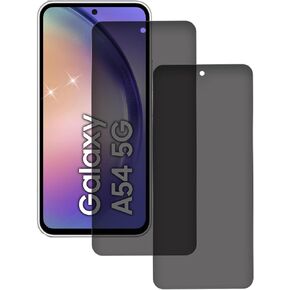 2 حزمة شاشة شاشة الخصوصية لـ Samsung Galaxy A54 ، فيلم زجاجي مضاد للتجسس ، صلابة 9H ، حماية حافة الترقية ، التثبيت السهل ، خالية من الفقاعات ، ودية للحالة in Kuwait