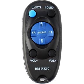 Replacement Remote RM-RK50 RMRK50 Compatible with JVC Car Stereo System KD-SX8350 KD-SX9350 KD-SX980 KD-SX990 KS-FX480 KS-FX480J KS-FX480R MKD-A525 GET0735-002A KD-G710 KD-SX-9350 KD-LX1000 KD-SX98Q