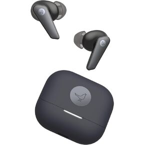 Libratone AIR+ 3 True Wireless in-Ear Headphones, Industry Leading Active Noise Cancelling, 11mm Dynamic Drivers, IP54 Rated dust and Water Resistent, 24 Hours of Battery Life (Black)