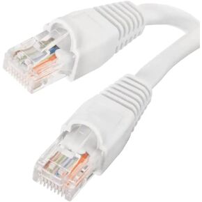 PACROBAN 3 أقدام 24/7 GAUGE 8-WARE CAT6 كابل Ethernet ، أبيض in Kuwait