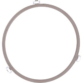 7.4" Microwave Turntable Ring with 16 mm Rollers, Microwave Oven Tray Support, Glass Plate Rotating Roller Ring, Ring Outer Diameter 7.4 inches (18.8 cm), Roller Height 16 mm