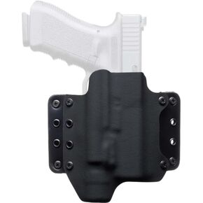 Leather Wing Light Mounted OWB Holster, SIG P365 X-Macro with TLR-7, 161202