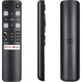 Universal for TCL-Android-TV-Remote, RC802V FNR1 Remote Control Compatible with All TCL Android Smart TV - No Setup Required