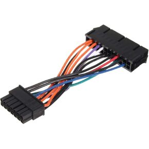 ATX PSU Power Supply Cable, RUITEXUN 24 Pin Female to 14 Pin Male ATX PSU Main Power Adapter Cable for IBM Lenovo PC and Server