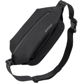 4L Crossbody Bag Sling Bag for Men, Carry Chest Daypack, Water-resistant Travel Shoulder Bag Water-resistant 600D Polyester Sling Backpack Daypack