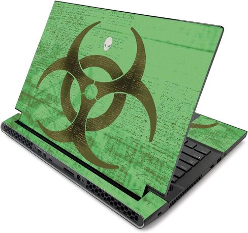 MightySkins Skin for Alienware m17 R2 (2019) - Check | Protective, Durable, and Unique Vinyl Decal wrap Cover | Easy to Apply, Remove, and Change Styles | Made in The USA in Saudi Arabia