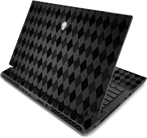 MightySkins Skin for Alienware m17 R2 (2019) - Check | Protective, Durable, and Unique Vinyl Decal wrap Cover | Easy to Apply, Remove, and Change Styles | Made in The USA in Saudi Arabia