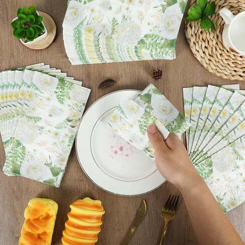 100 Pcs Patriotic Star Disposable Paper Guest Napkins American 4th of July Hand Towels Independence Day Party Decorations Memorial Election Party Supplies for Veterans Labor Day Bathroom Decor in Saudi Arabia