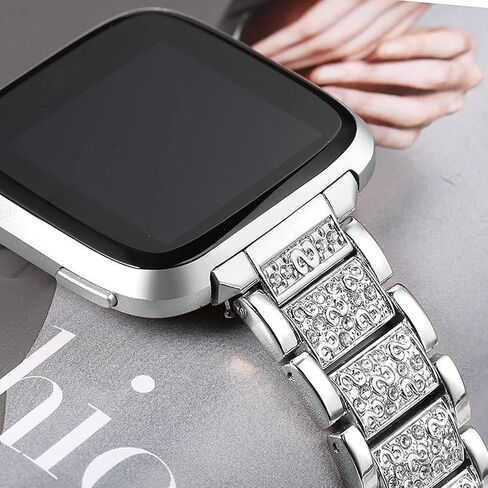 IDW13, IDW16, IDW17, IDW19, IDW20, IDW21, IDW23, IDW25, IDW26 Smartwatch Band, Women Jewelry Bling Diamond Metal Dressy Strap Adjustable Replacement Strap Accessories Sports Band for Men Women Compatible for IDW13, IDW16, IDW17, IDW19, IDW20, IDW21, IDW23 in Saudi Arabia