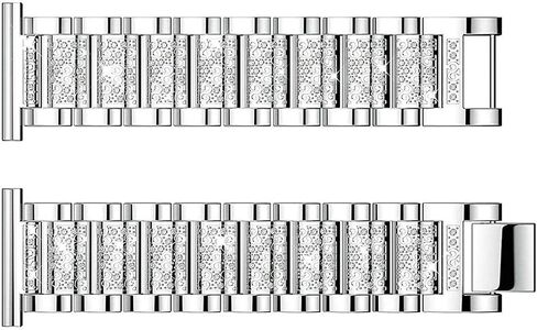 IDW13, IDW16, IDW17, IDW19, IDW20, IDW21, IDW23, IDW25, IDW26 Smartwatch Band, Women Jewelry Bling Diamond Metal Dressy Strap Adjustable Replacement Strap Accessories Sports Band for Men Women Compatible for IDW13, IDW16, IDW17, IDW19, IDW20, IDW21, IDW23 in Saudi Arabia