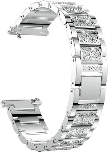 IDW13, IDW16, IDW17, IDW19, IDW20, IDW21, IDW23, IDW25, IDW26 Smartwatch Band, Women Jewelry Bling Diamond Metal Dressy Strap Adjustable Replacement Strap Accessories Sports Band for Men Women Compatible for IDW13, IDW16, IDW17, IDW19, IDW20, IDW21, IDW23 in Saudi Arabia