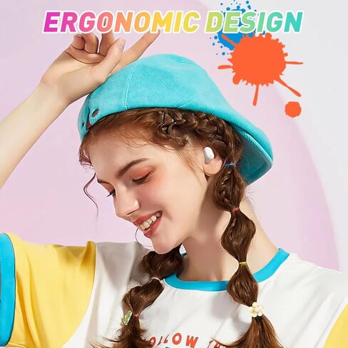 سماعات الأذن اللاسلكية ، سماعات رأس Bluetooth Hifi Stereo ، Bluetooth 5.3 Call Arebud Call Enc Noise Noveling Mic مع حالة تغيير الوجه ، MULLES MUND SEDSET MUGN in Kuwait