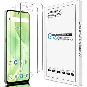 Orzero (3 Pack) Tempered Glass Screen Protector Compatible for UMIDIGI G9 5G / G9A / G9C / G9T, Protector De Pantalla Anti-Scratch 9 Hardness High Definition Bubble-Free