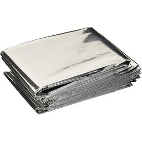 Mylar Men's Emergency Thermal Blankets (10 Pack)