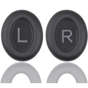 Ear Pads for Bose QuietComfort 45 Headphones, Replacement Earpads, Headphone Ear Covers, Headset Earpads Black 1 Pair