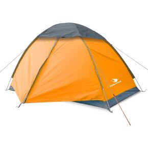 7 * 6 * 4.4 Feet Three-Person Backpacking Tent, Waterproof Camping and Hiking Tent, for Used by Three People, Lightweight and Durable