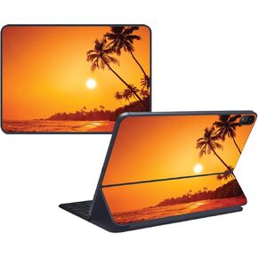 MightySkins Skin Compatible with Apple Magic Keyboard Folio for iPad 10th Gen (2022) - Sunset Dreams | Protective, Durable, and Unique Vinyl Decal wrap | Easy to Apply | Made in The USA