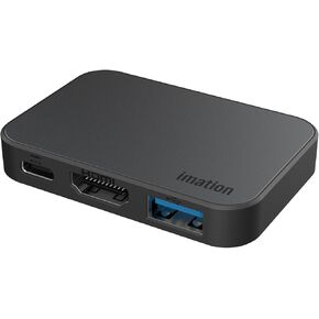 USB-C 3-in-1 MULTIPORT HUB with 4K HDMI, 5Gbps USB 3.2 Gen1, PD 100W Charging for MacBook Pro, MacBook Air, Dell XPS, Lenovo Thinkpad, HP Laptops, XPS, Surface Pro, PC