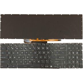 Laptop Replacement US Layout Color Backlit Keyboard for MSI GS60 GS70 GL62 GL62M GT72 6QC GL72 GL72 6QD 6QF GL72 6QE GL72 7RD 7QF V143422GK1