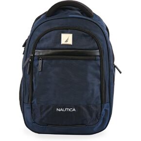 NAUTICA Backpack, Navy, 18"