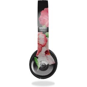 Skin Compatible with Beats Solo 4 - Hibiscus - Premium 3M Vinyl Protective Wrap Decal Cover - Easy to Apply | Crafted in The USA by MightySkins