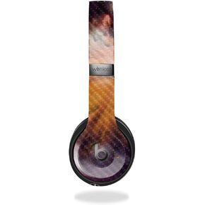 Carbon Fiber Headphone Skin Compatible with Beats Solo 4 - Swirl Galaxy - Premium 3M Vinyl Protective Wrap Decal Cover - Easy to Apply | Crafted in The USA by MightySkins