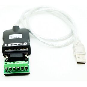 Sintech USB to RS485 RS422 Serial Port Converter Chipset CH340 with 6 Position Terminal Board for Windows 11 10 8 7 XP Mac -2 Feet Cable