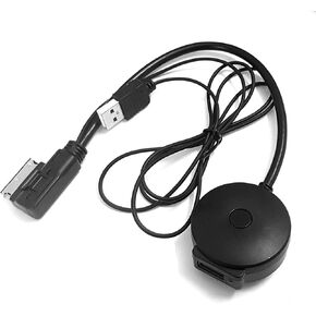 Bluetooth Adapter Compatible with Audi A3 A4 A5 A6 A7 S3 S4 Q3 Q5 Q7 WV Car Apple Android Phone Music AMI Interface Wireless Cable Capable Devices