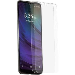 2 Packs Screen Protector Anti-Scratch Ultra-Thin Clear HD Hardness Shatter Proof Tempered Glass Protective Film for Consumer Cellular Verve Connect Z6103