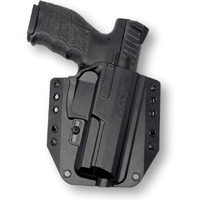 Bravo Concealment Holster for H&K VP9 - Custom Fit HK VP9 Holster with Adjustable Retention - Comfortable OWB and Concealed Carry Design - Durable and Lightweight for Everyday Use