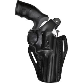 Leather Belt Holster Fits Colt Python, Colt King Cobra, 357 Magnum, Thumb Break, Genuine Leather, Handmade, ShnLeather