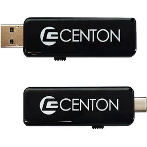 Centon Datastick OTG USB 3.0 [USB A + USB C] 64GB (Black)